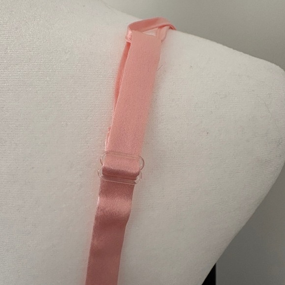 Oscar de la Renta Pink Label Black Floral Embroidered Slip‎ Dress Size M Y2K Vtg - Picture 15 of 16